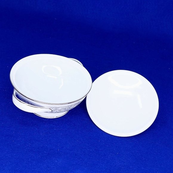 Sugar Bowl & Lid Noritake "Naples" Fine China 6975 Vintage Discontinued Pattern - Picture 6 of 9